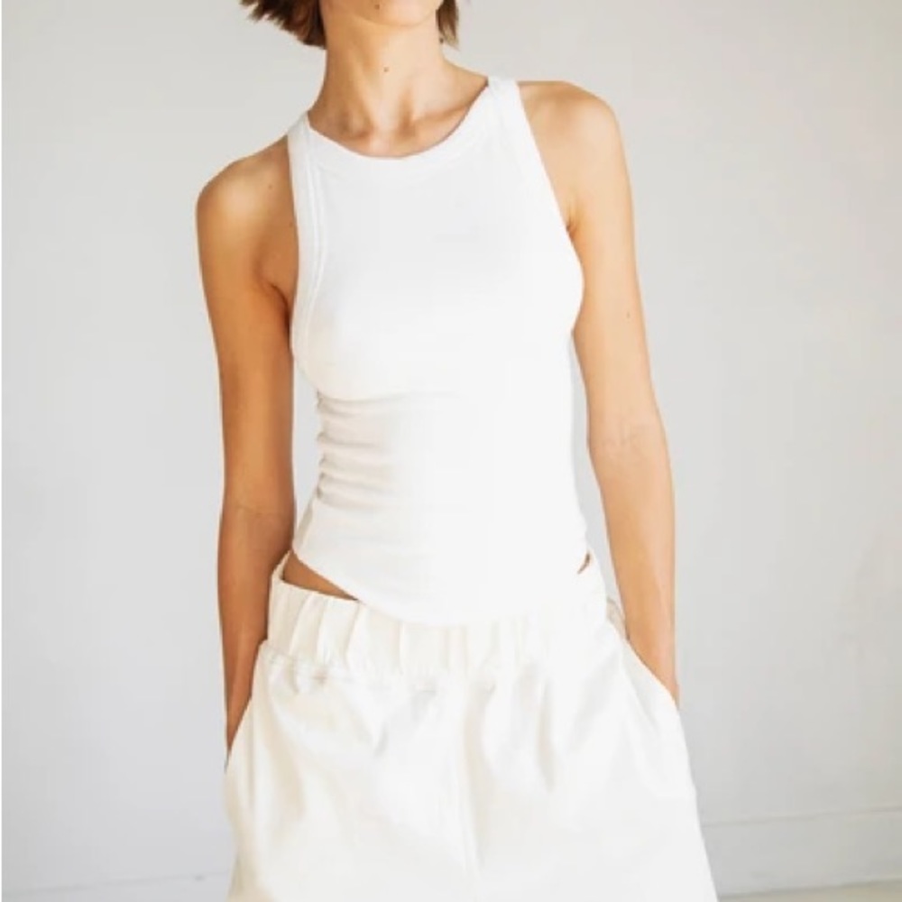 The Line by K White Tank Top